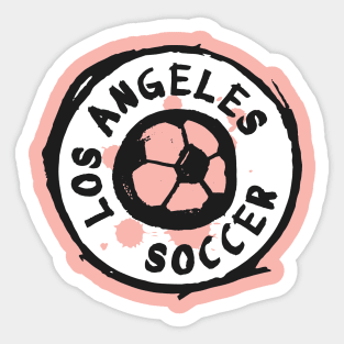 Los Angeles Soccer 01 Sticker